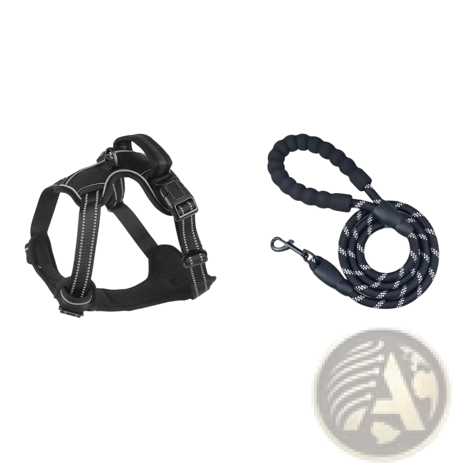 No Pull Reflective Dog Harness Vest with Leash Set