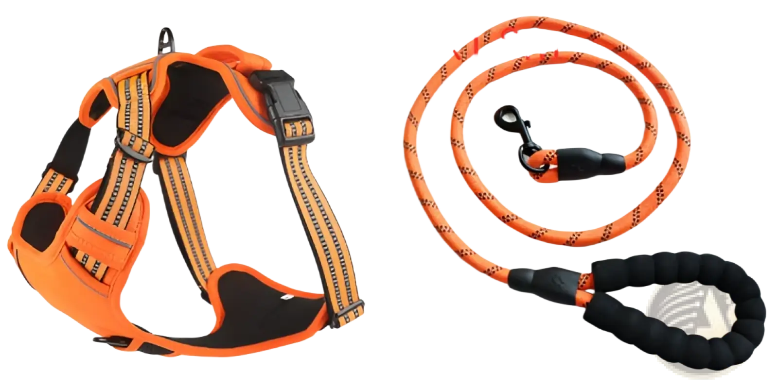 No Pull Reflective Dog Harness Vest with Leash Set