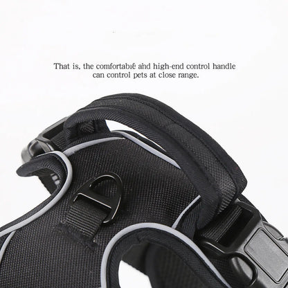 No Pull Reflective Dog Harness Vest with Leash Set