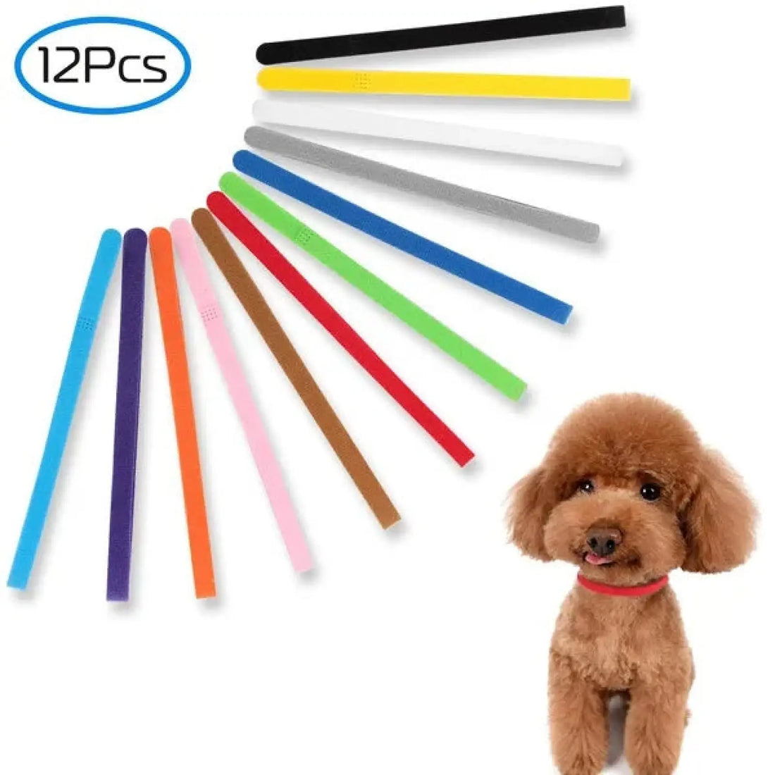Puppy Id Collars 12 Colors Adjustable Whelping Bands
