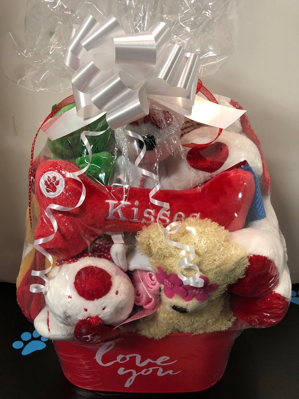 10% OFF! Puppy Love SQUEAKY Dog &amp; Puppy Gift Basket: 3 Sizes