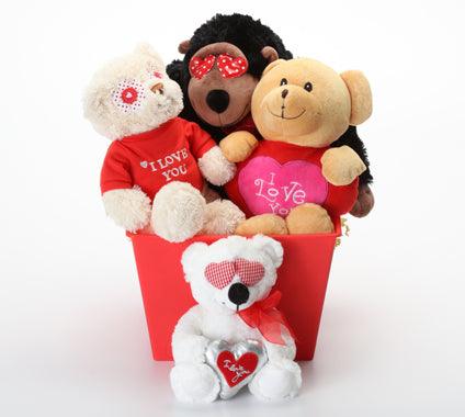 10% OFF! Puppy Love SQUEAKY Dog &amp; Puppy Gift Basket: 3 Sizes