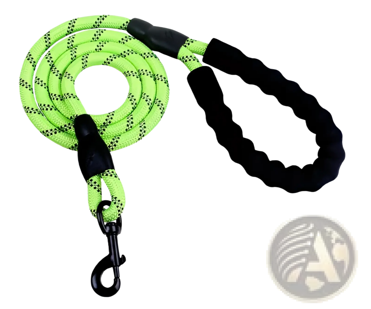 Reflective Dog Leash with Padded Foam Comfort Handle