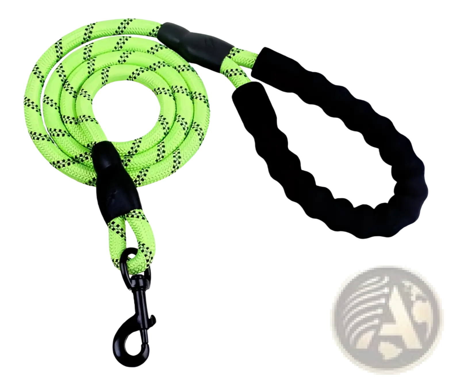 Reflective Dog Leash with Padded Foam Comfort Handle