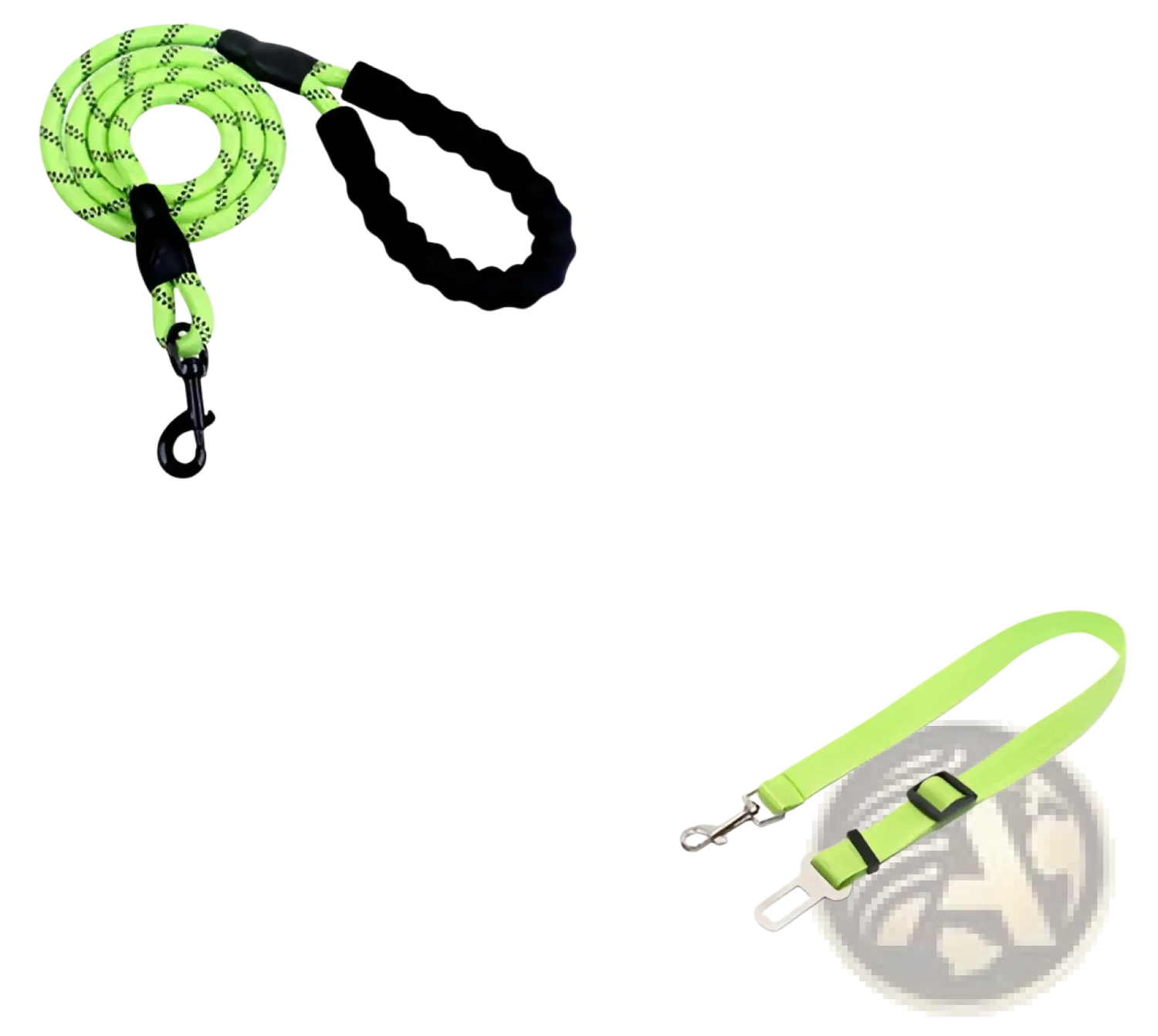 Reflective Dog Leash with Padded Foam Comfort Handle