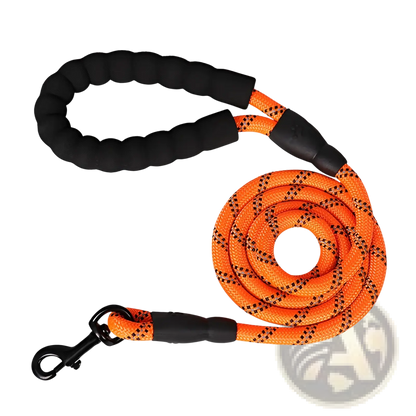 Reflective Dog Leash with Padded Foam Comfort Handle