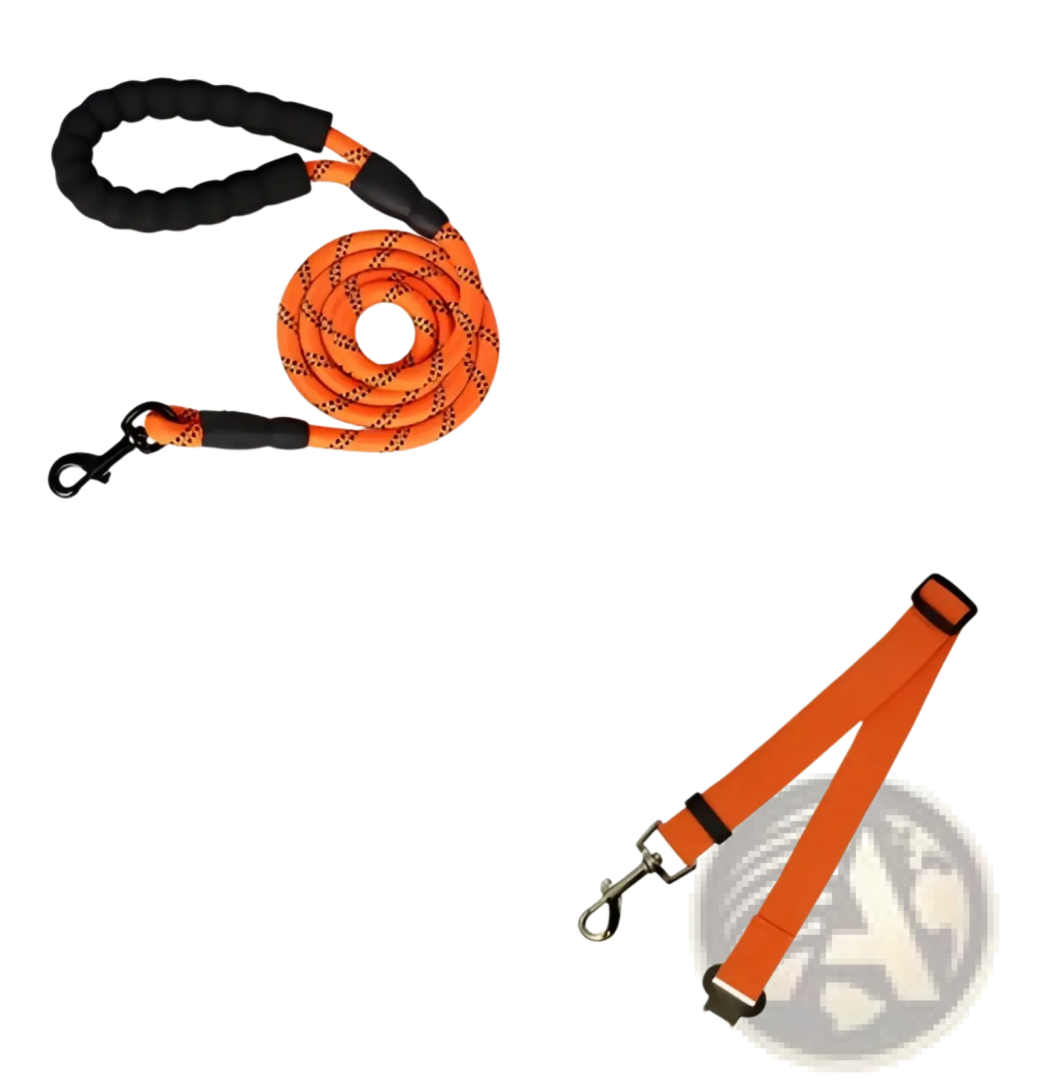 Reflective Dog Leash with Padded Foam Comfort Handle
