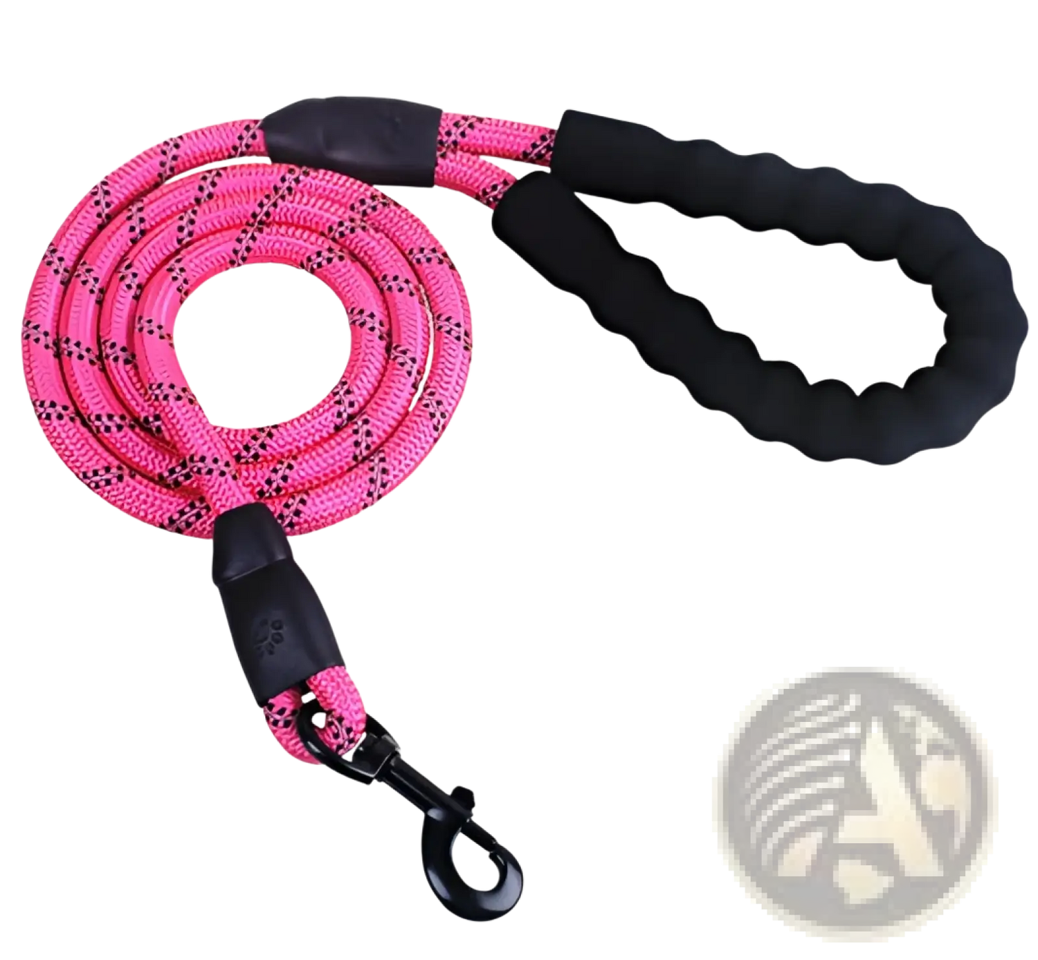 Reflective Dog Leash with Padded Foam Comfort Handle