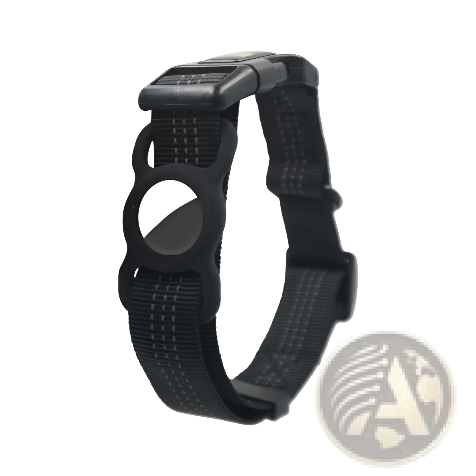 Reflective Gps Dog Collar with Nylon Tracker Holder