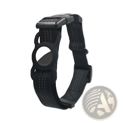 Reflective Gps Dog Collar with Nylon Tracker Holder