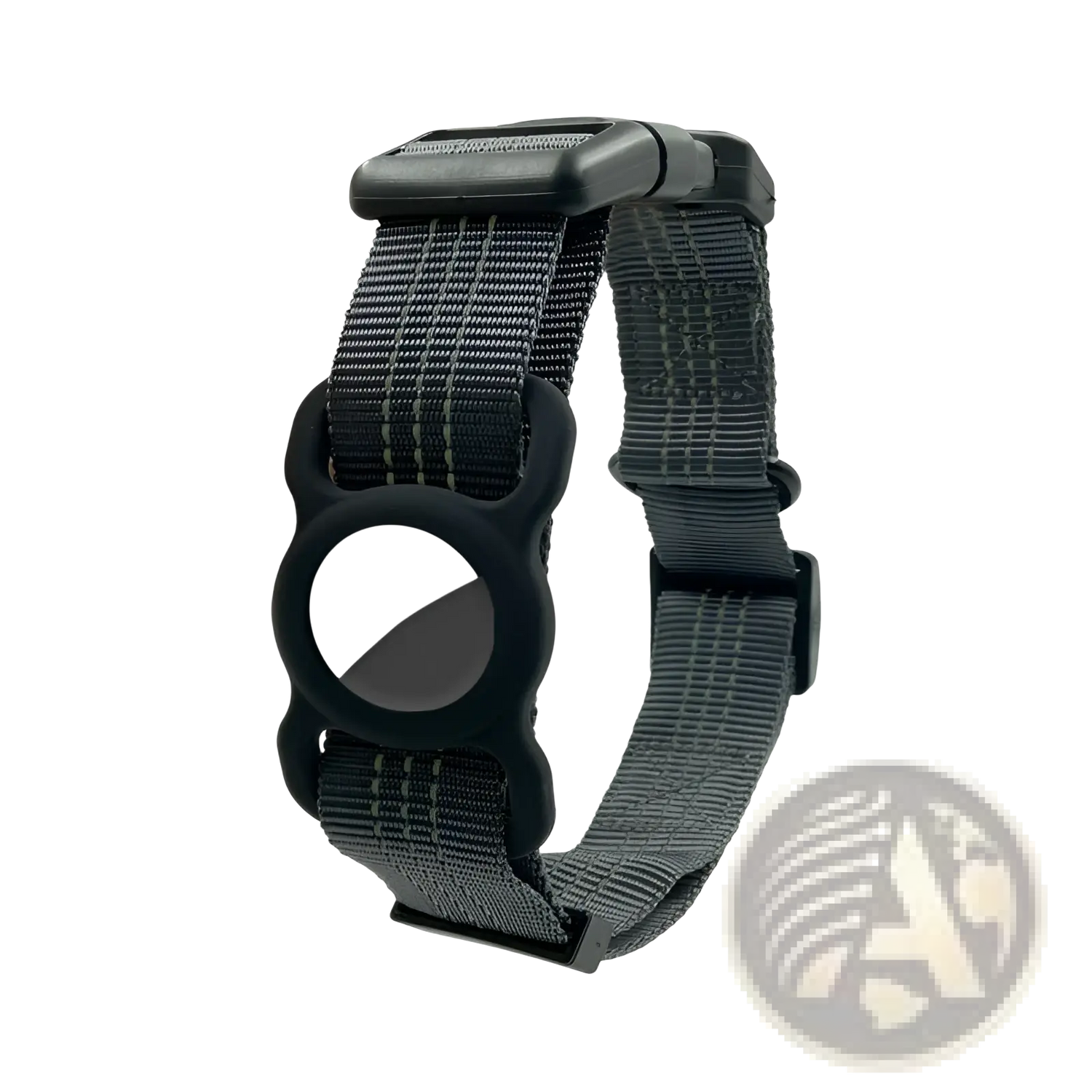 Reflective Gps Dog Collar with Nylon Tracker Holder