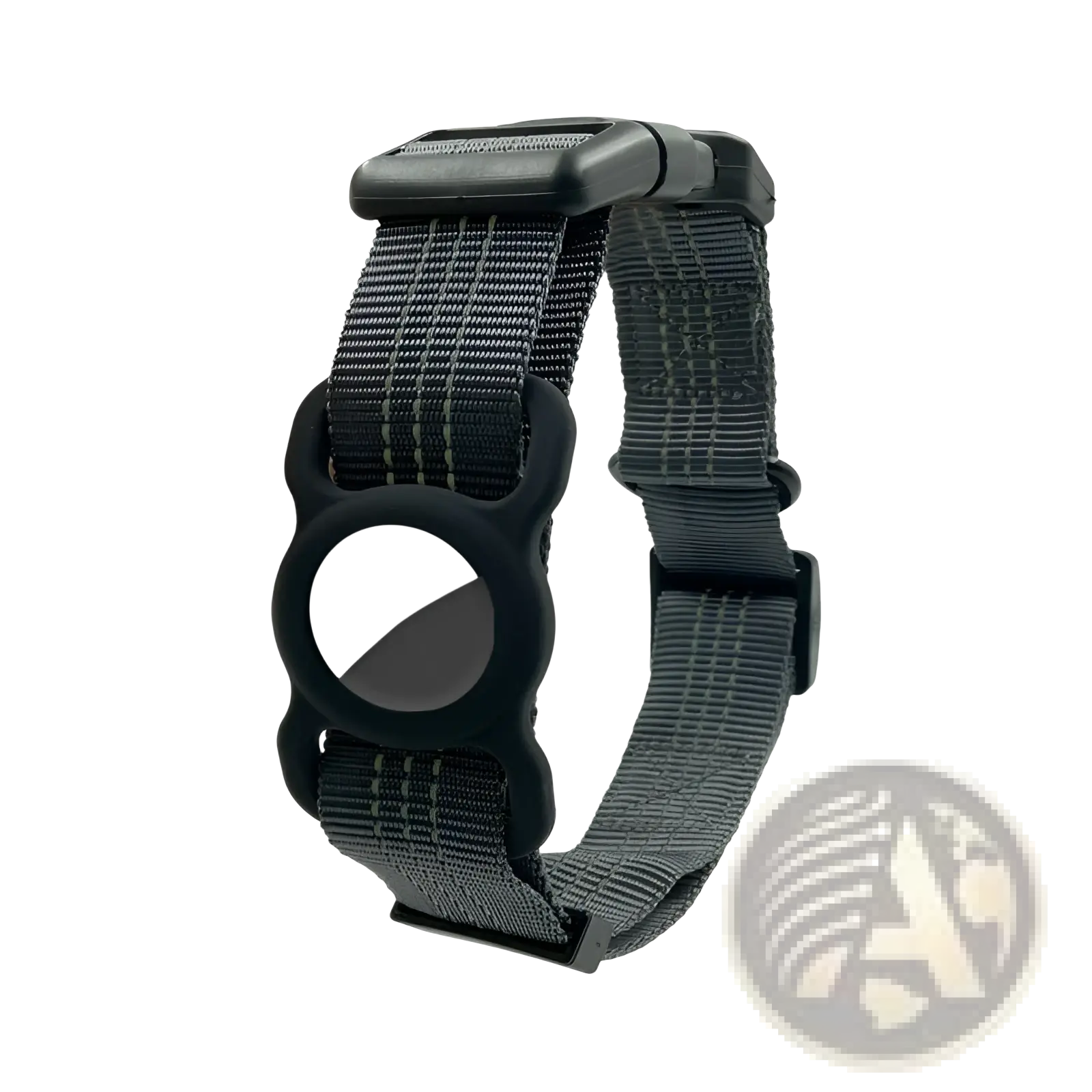 Reflective Gps Dog Collar with Nylon Tracker Holder