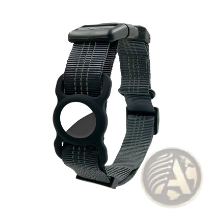 Reflective Gps Dog Collar with Nylon Tracker Holder