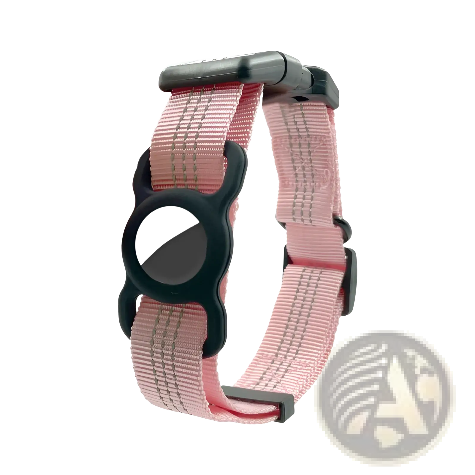 Reflective Gps Dog Collar with Nylon Tracker Holder