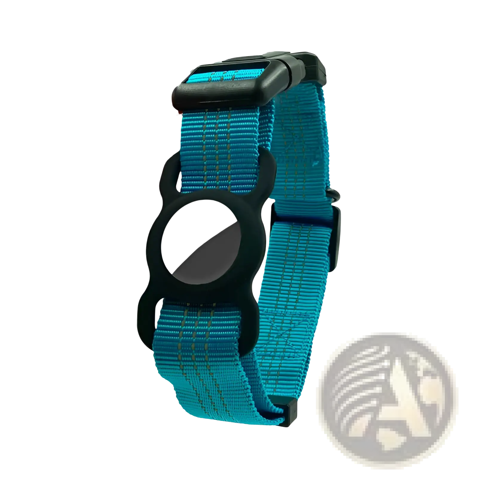 Reflective Gps Dog Collar with Nylon Tracker Holder