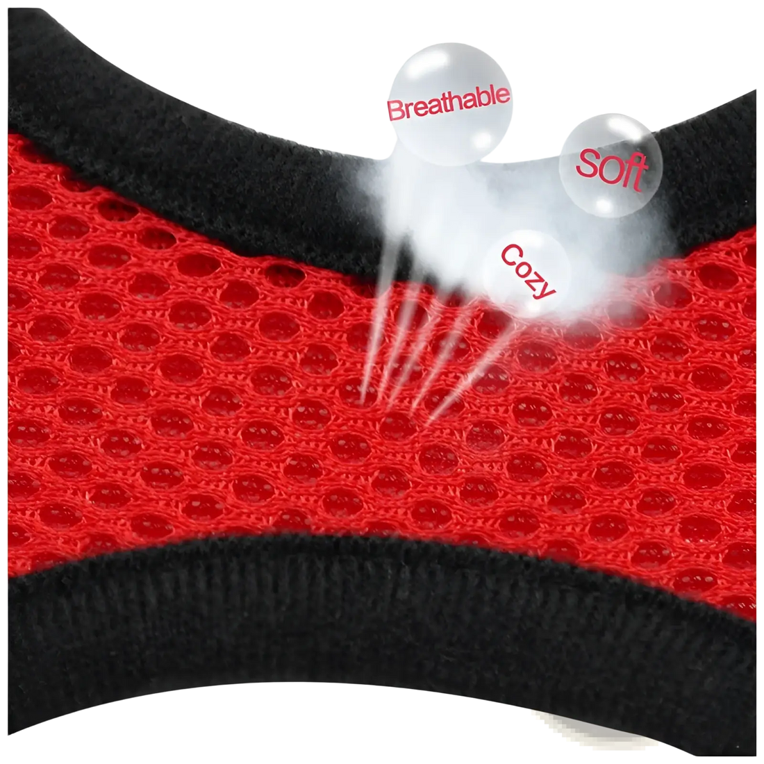 Reflective Mesh Dog Harness with Leash Set