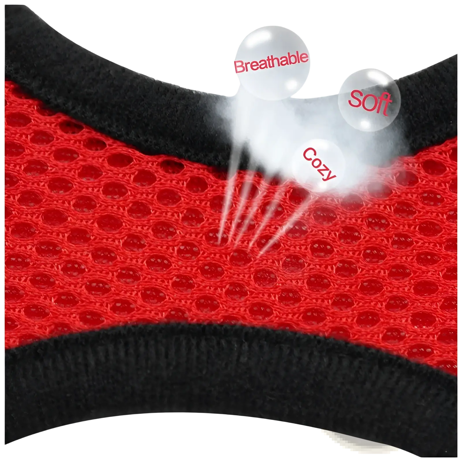Reflective Mesh Dog Harness with Leash Set