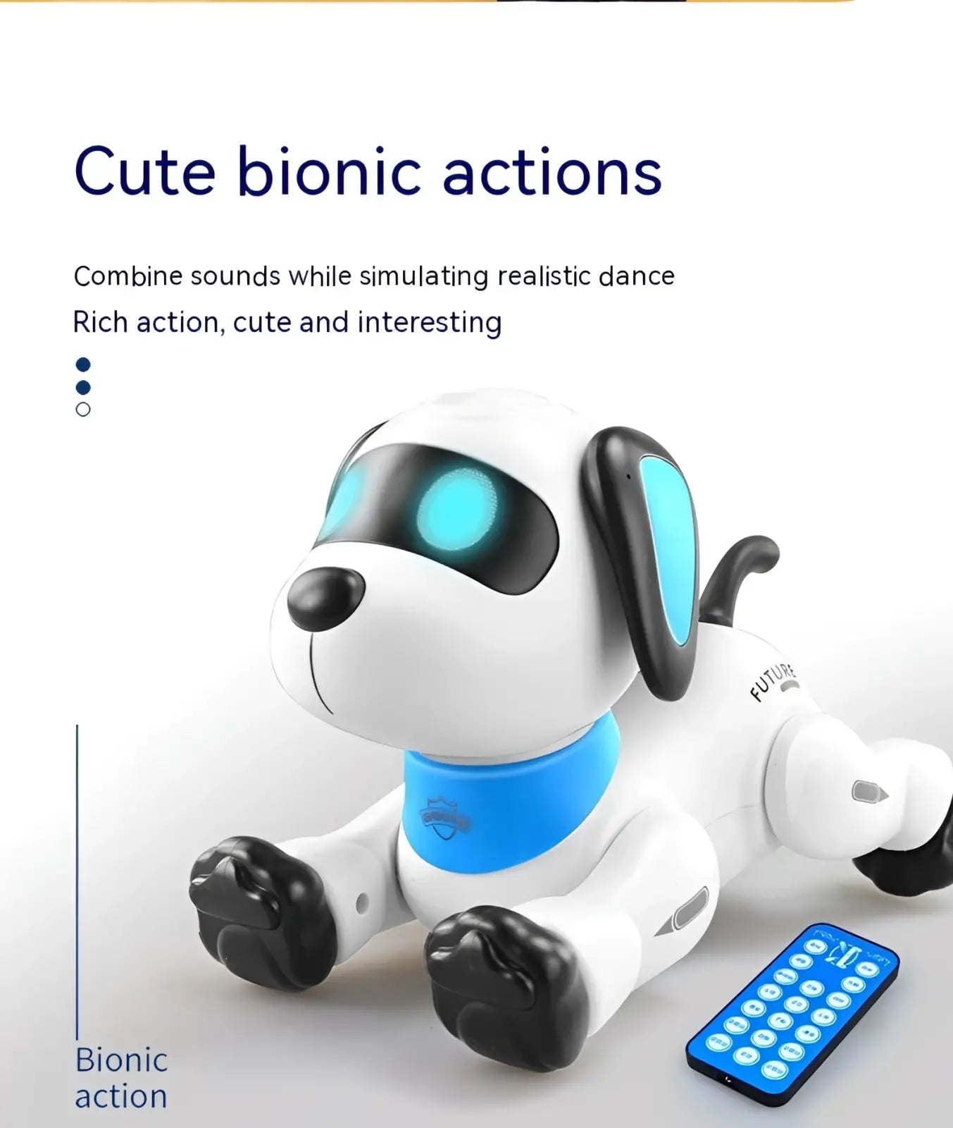 Remote Control Robot Dog Voice Control Toy Dog
