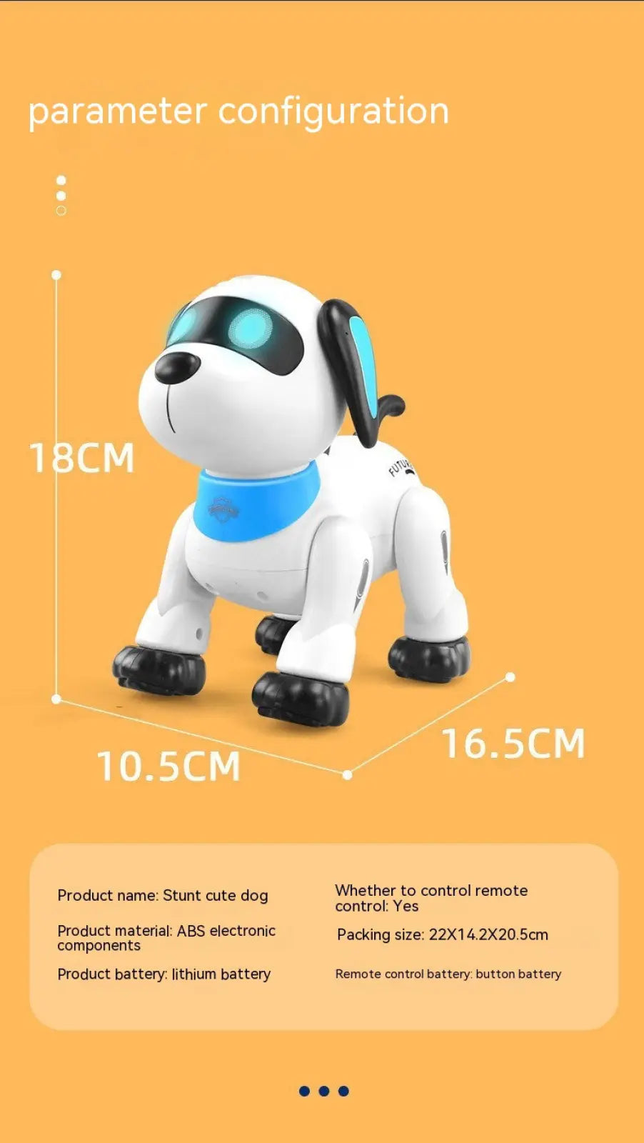Remote Control Robot Dog Voice Control Toy Dog