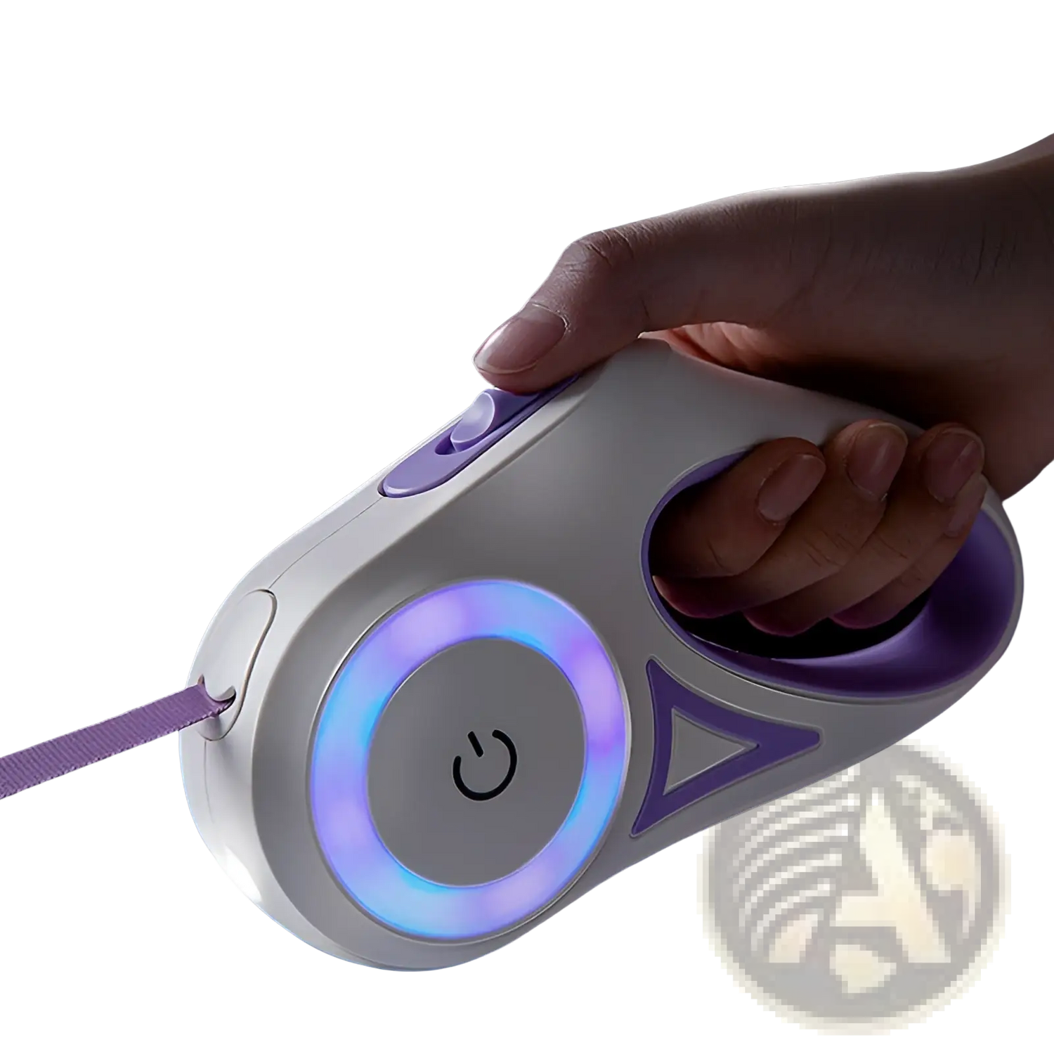 Retractable Dog Leash with Led Light and Collar Set