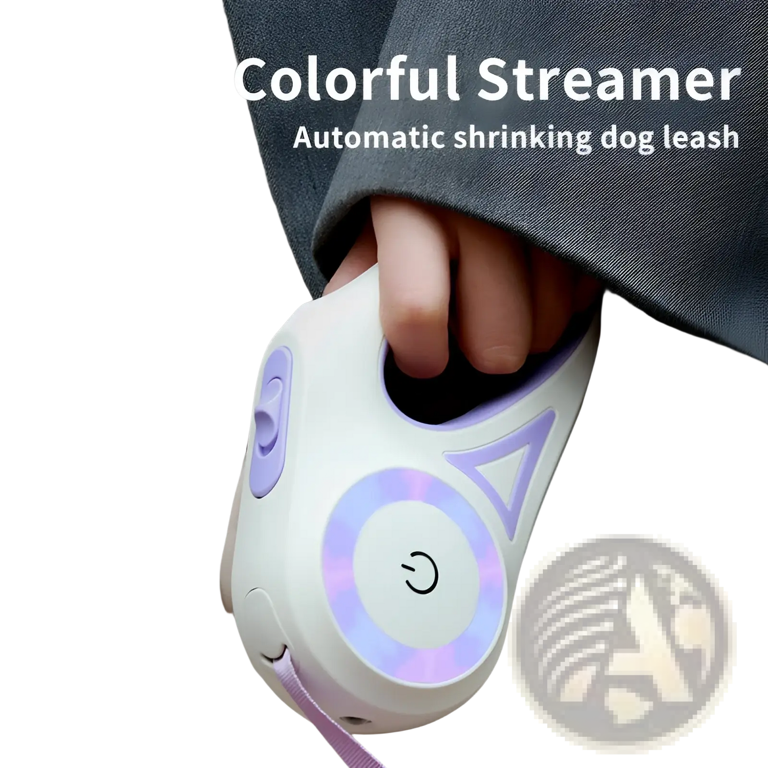 Retractable Dog Leash with Led Light and Collar Set