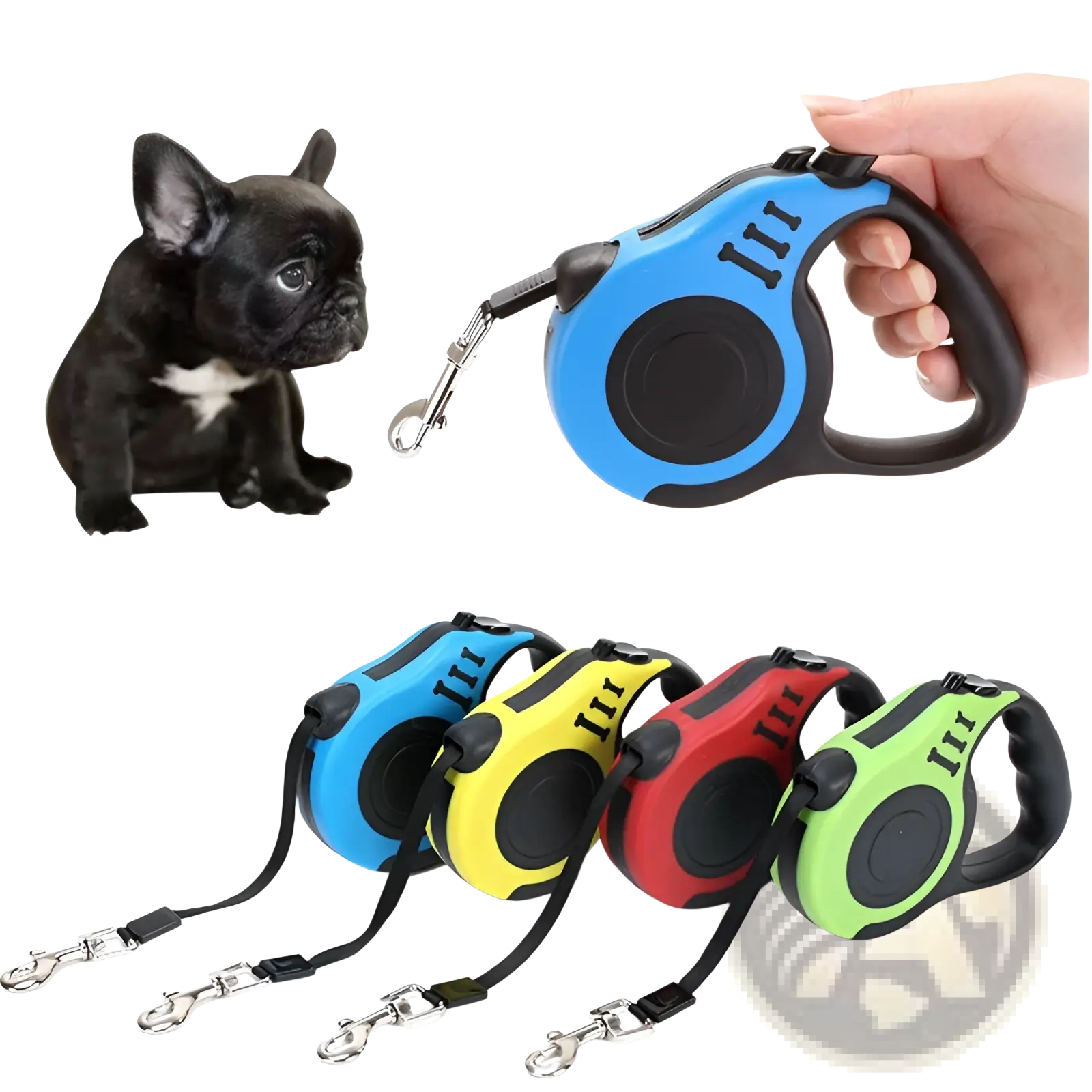 Retractable Dog Leash with one Touch Locking System