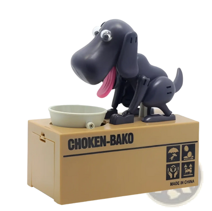Robotic Dog Piggy Bank Choken Bako Coin Box