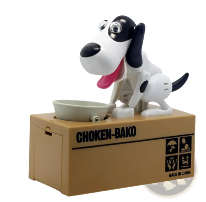 Robotic Dog Piggy Bank Choken Bako Coin Box