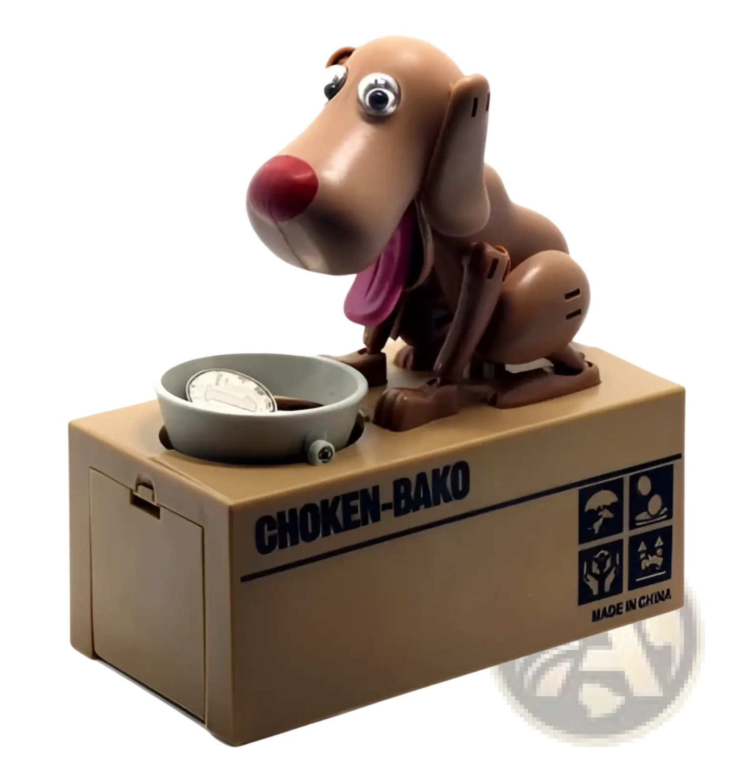 Robotic Dog Piggy Bank Choken Bako Coin Box