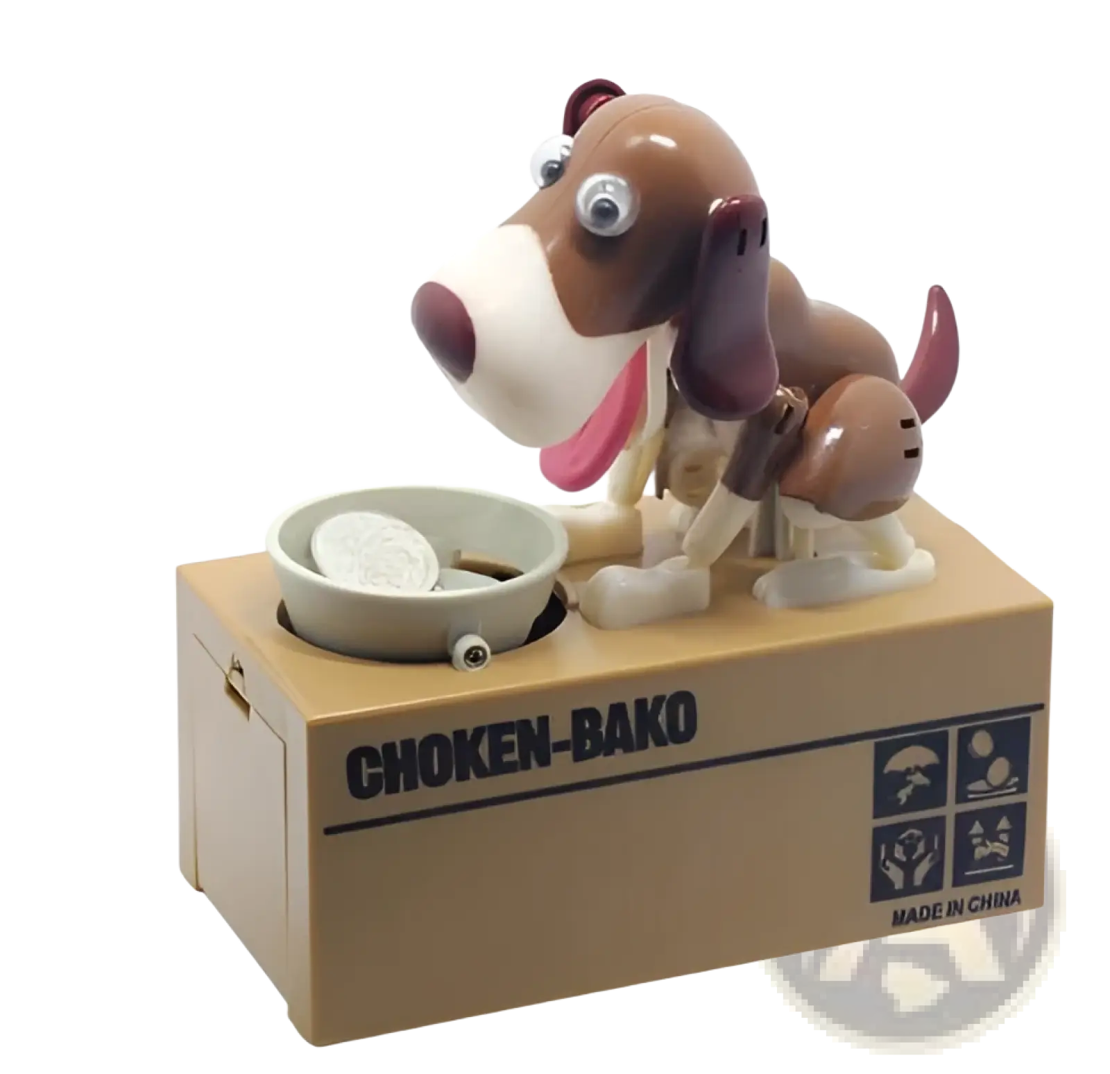 Robotic Dog Piggy Bank Choken Bako Coin Box