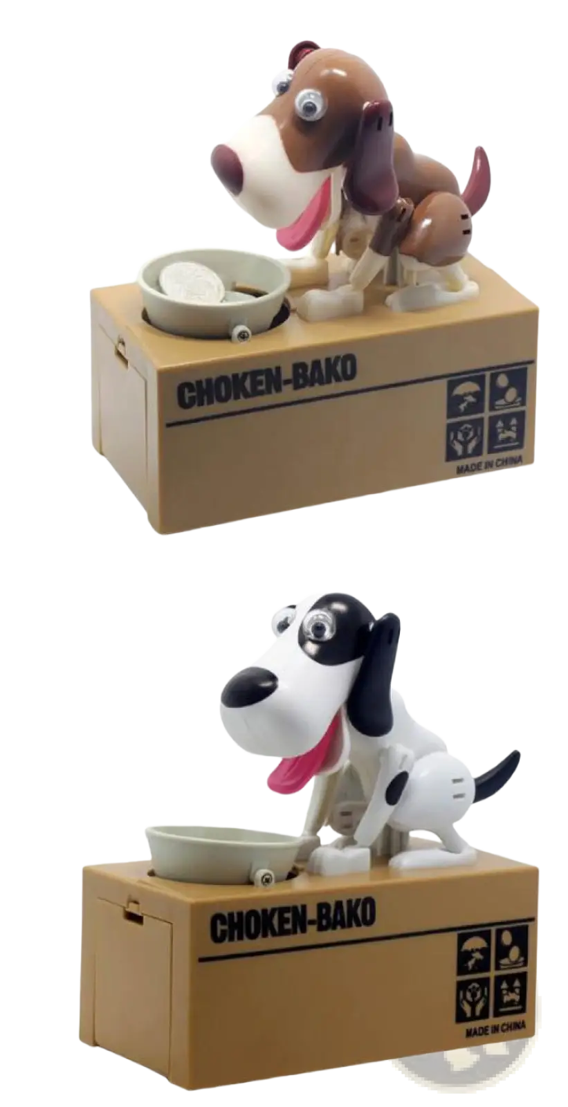 Robotic Dog Piggy Bank Choken Bako Coin Box