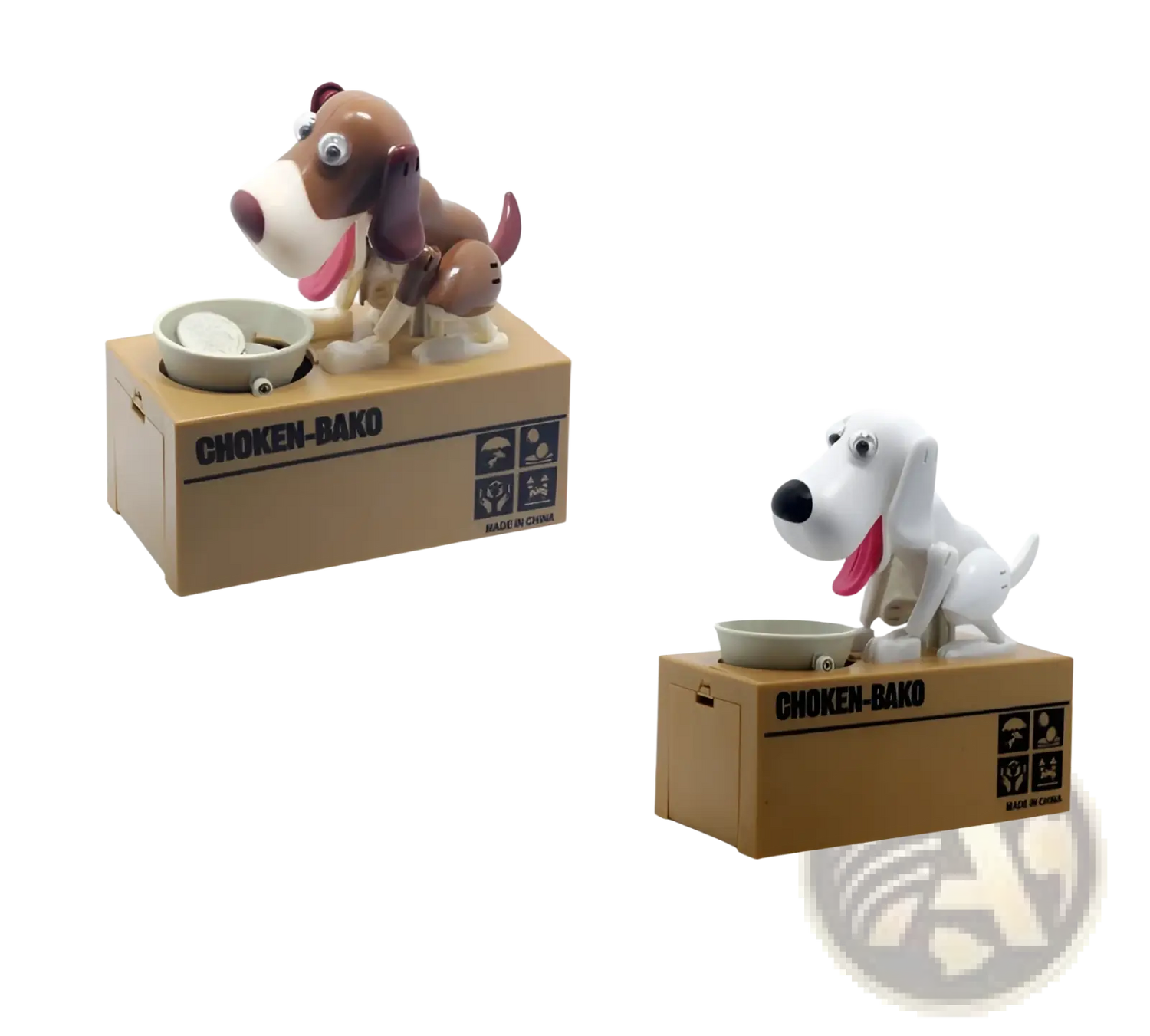 Robotic Dog Piggy Bank Choken Bako Coin Box