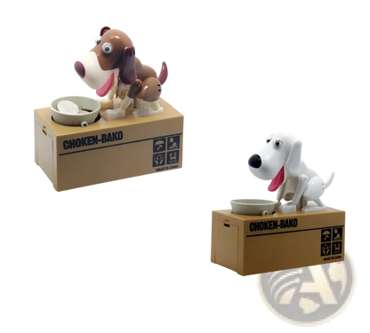 Robotic Dog Piggy Bank Choken Bako Coin Box