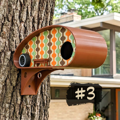 ADG42 Mid-Century Birdhouses | Retro RV Park Collection