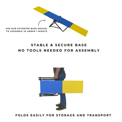 Better Sporting Dogs Practice See Saw – Fully Assembled Practice Teeter for Dog Agility Training