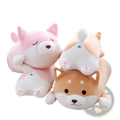 Shiba Inu Plush Toy Kawaii Soft Dog Animal Pillow