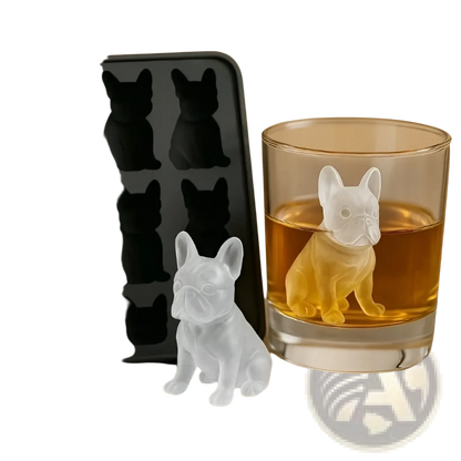 Silicone Dog and Godzilla Ice Cube Tray Mold Set