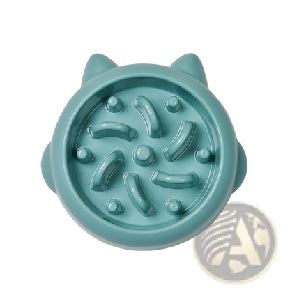 Slow Feeder Dog Bowl Anti Gulping Silicone Pet Dish