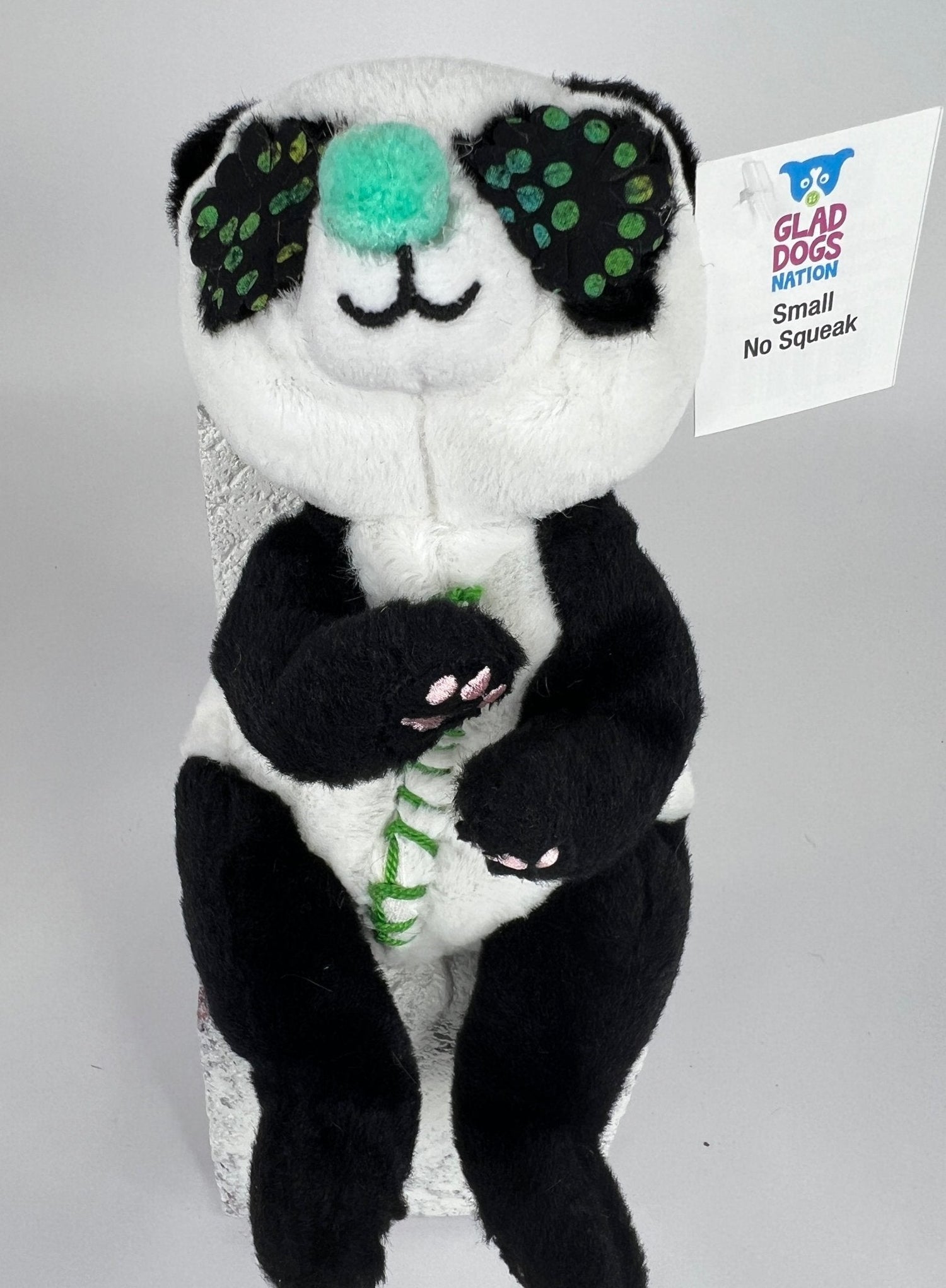 Small Stuffed NO SQUEAK Quiet Zone Dog Toys for Dogs 10-30 lbs.