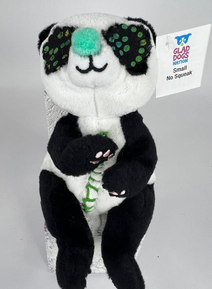 Small Stuffed NO SQUEAK Quiet Zone Dog Toys for Dogs 10-30 lbs.