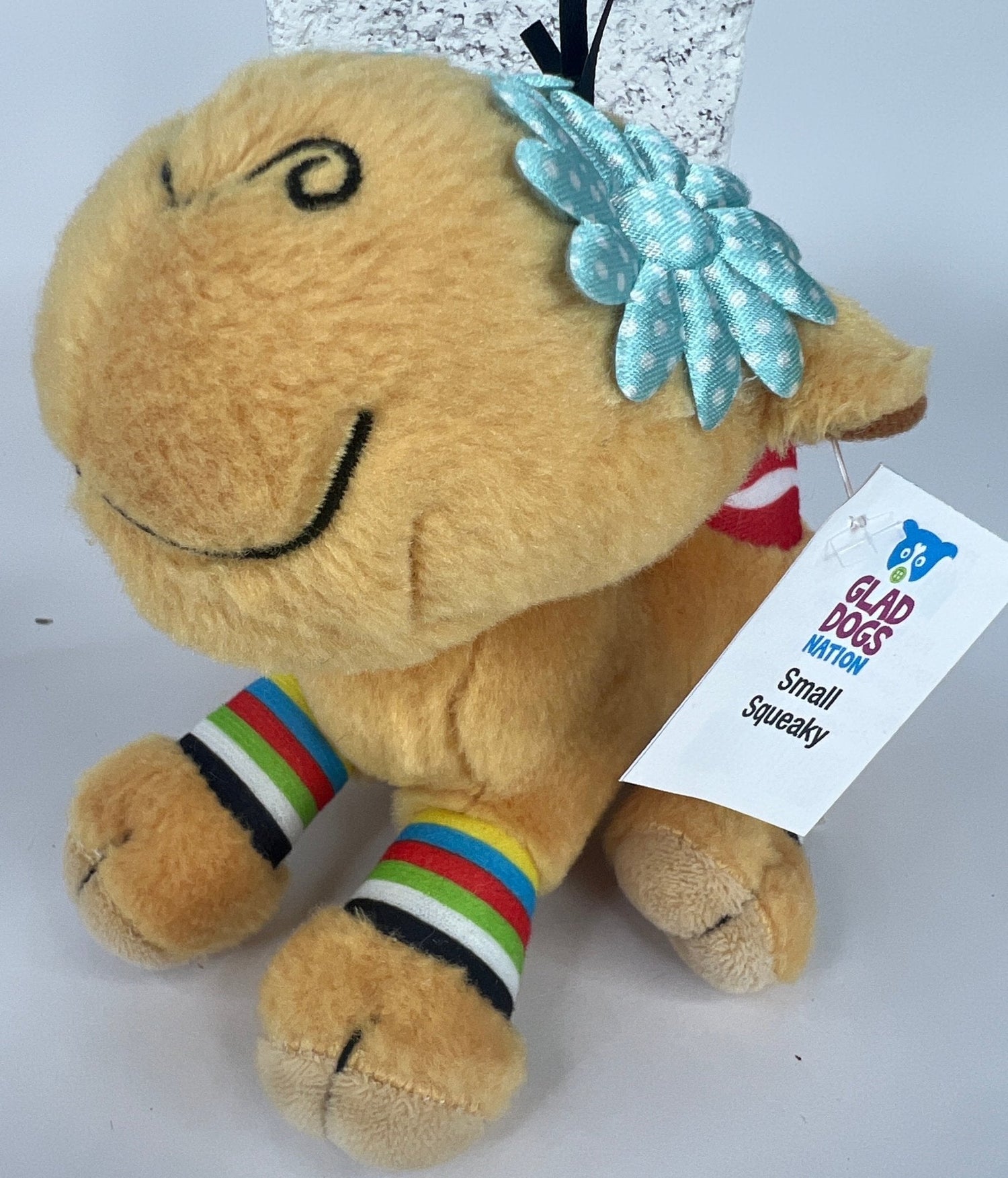 Small Stuffed SQUEAKY Dog &amp; Puppy Toys / 10-30 lbs.