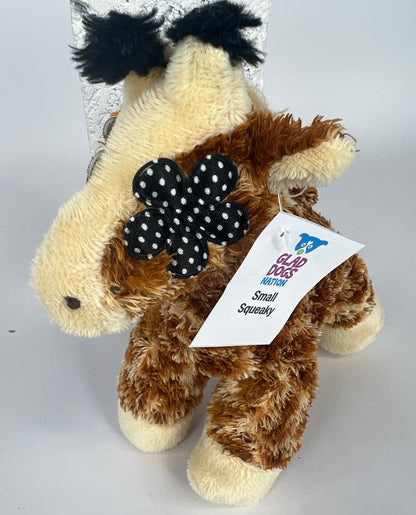 Small Stuffed SQUEAKY Dog &amp; Puppy Toys / 10-30 lbs.
