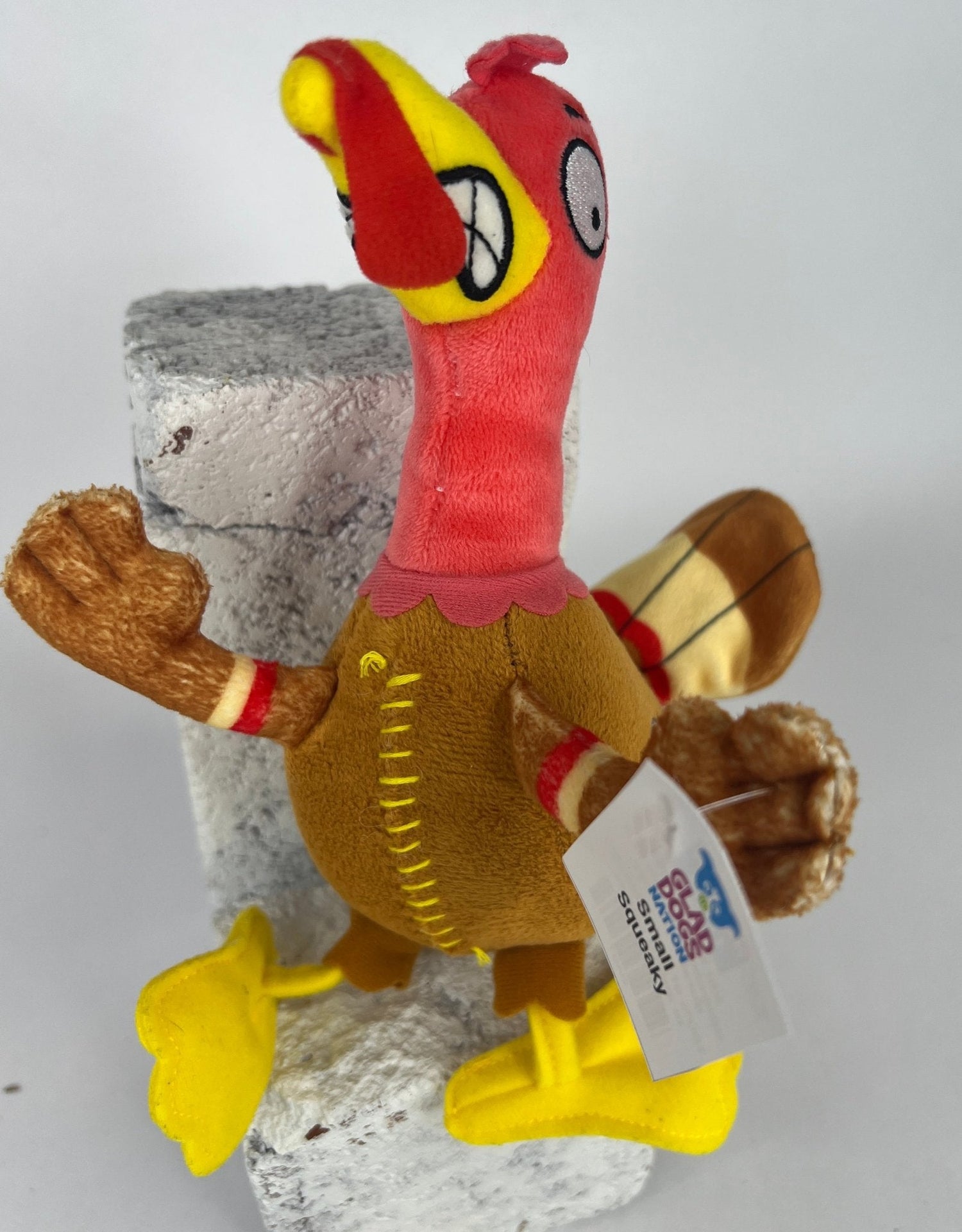 Small Stuffed SQUEAKY Dog &amp; Puppy Toys / 10-30 lbs.
