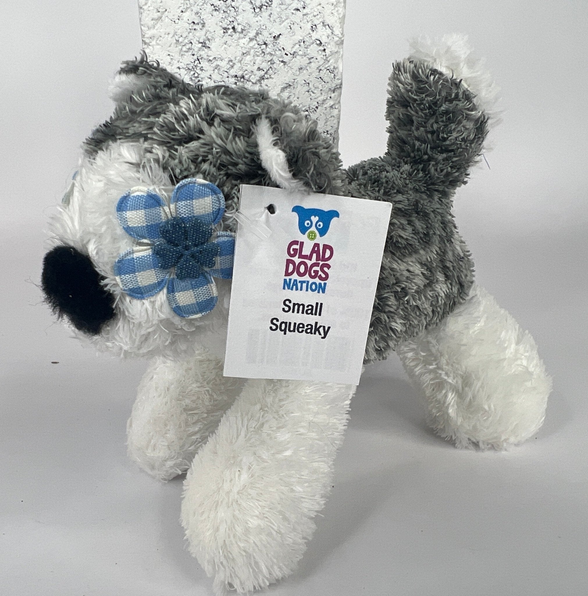 Small Stuffed SQUEAKY Dog &amp; Puppy Toys / 10-30 lbs.