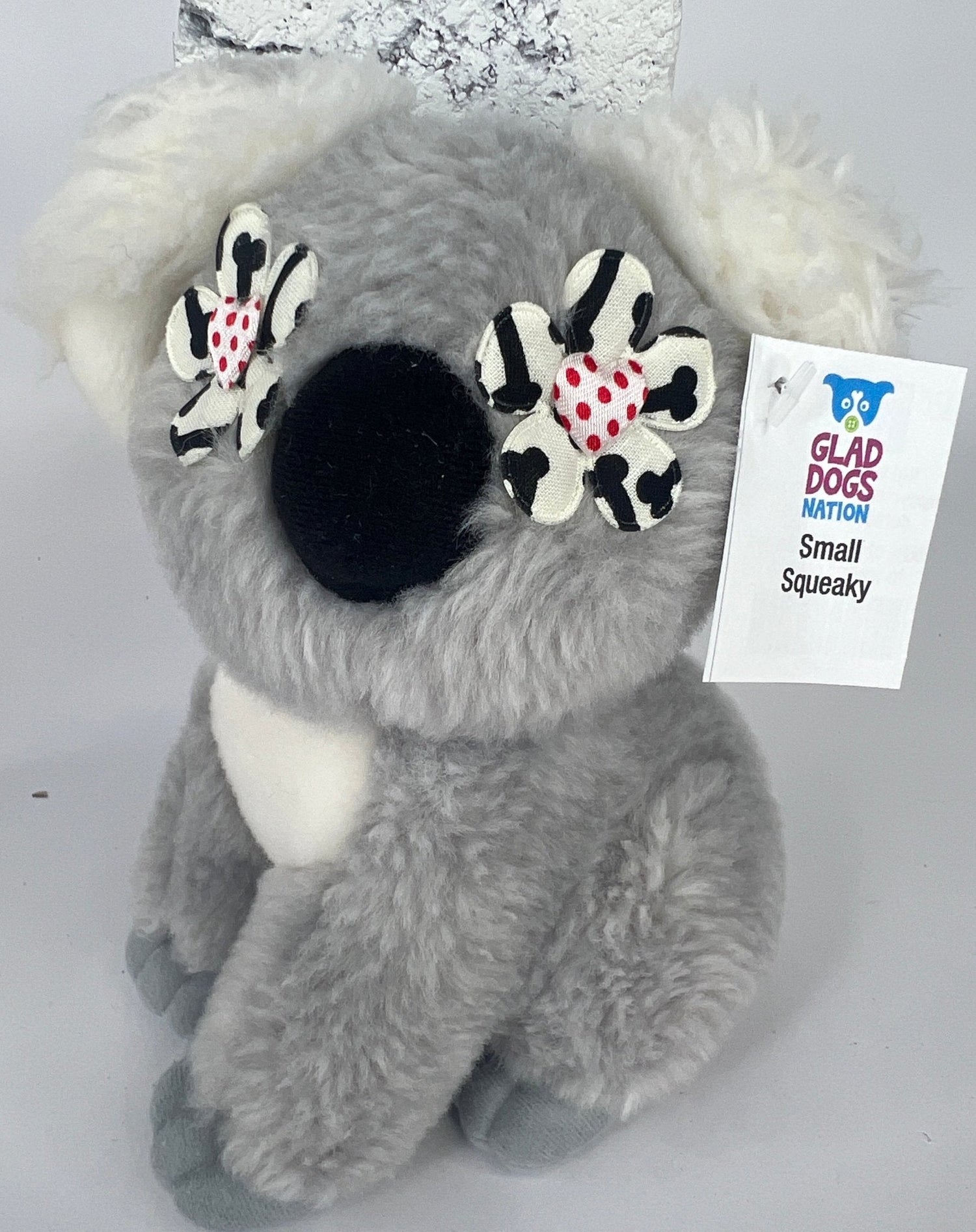 Small Stuffed SQUEAKY Dog &amp; Puppy Toys / 10-30 lbs.