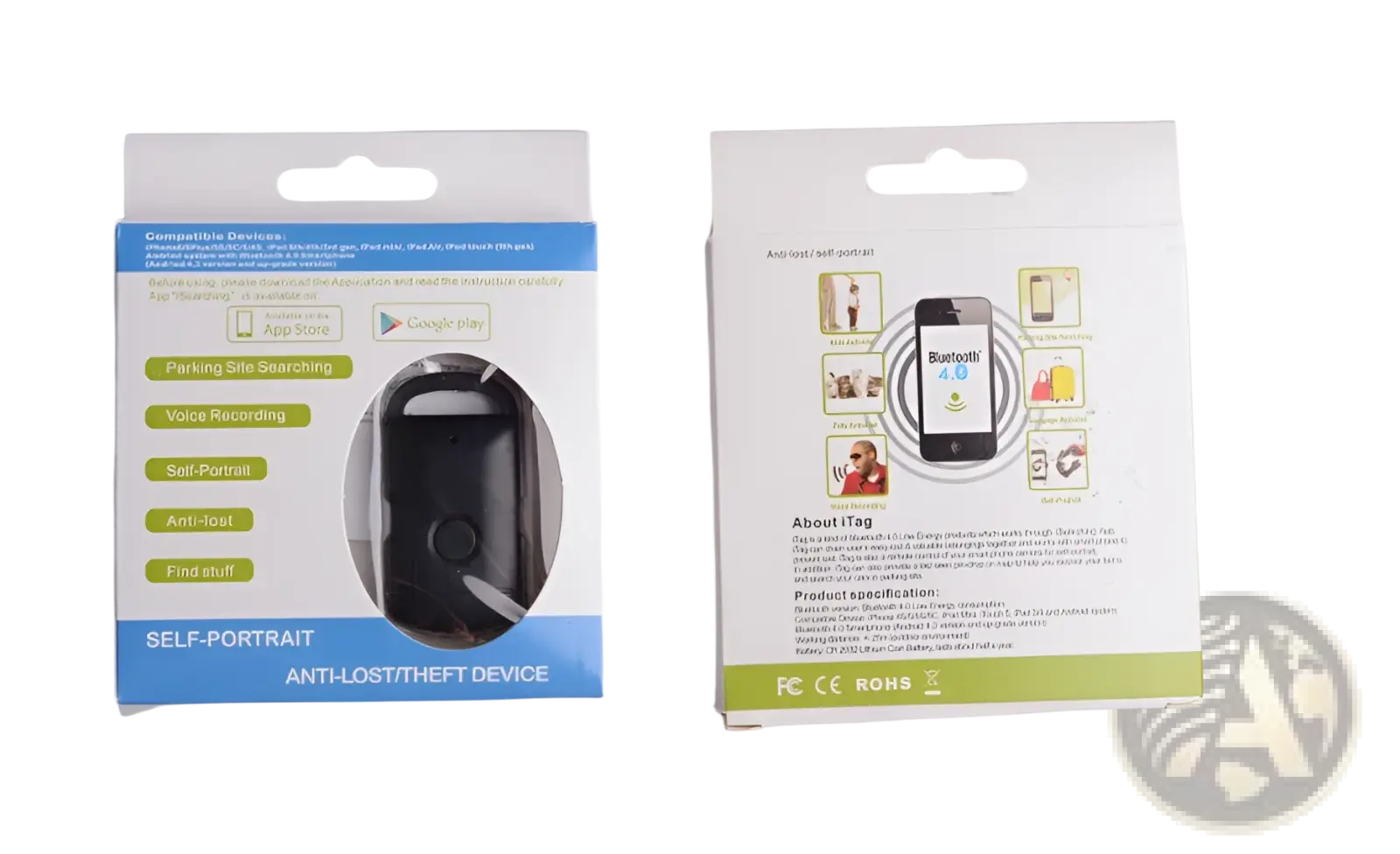 Smart Bluetooth Tracker Tag for Keys Pets and Kids
