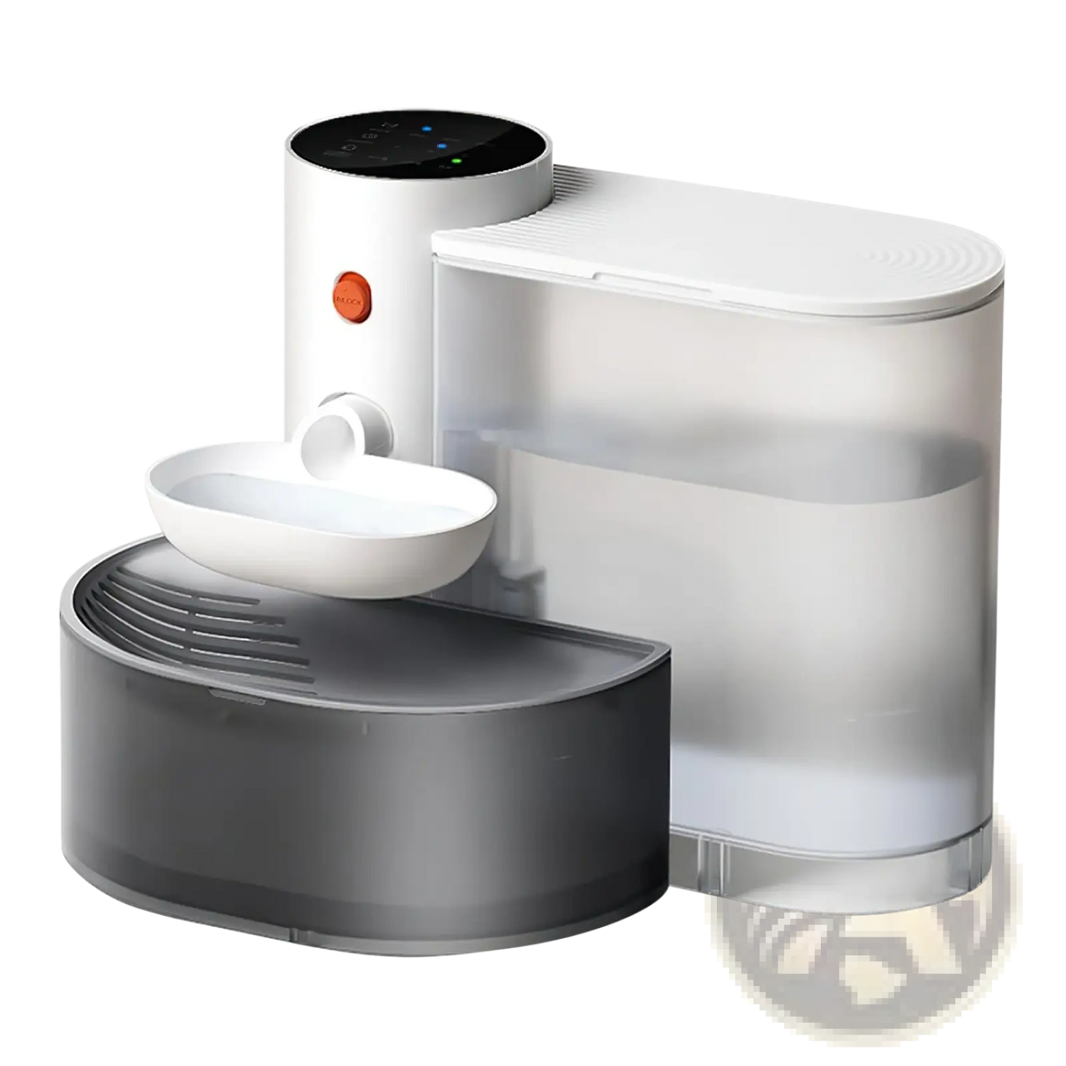 Smart Pet Water Fountain 3l Cordless Rechargeable Bowl