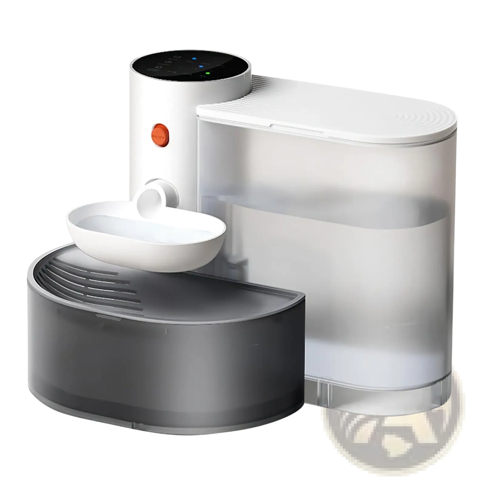 Smart Pet Water Fountain 3l Cordless Rechargeable Bowl