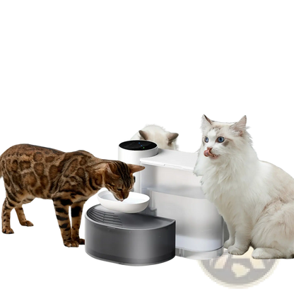 Smart Pet Water Fountain 3l Cordless Rechargeable Bowl