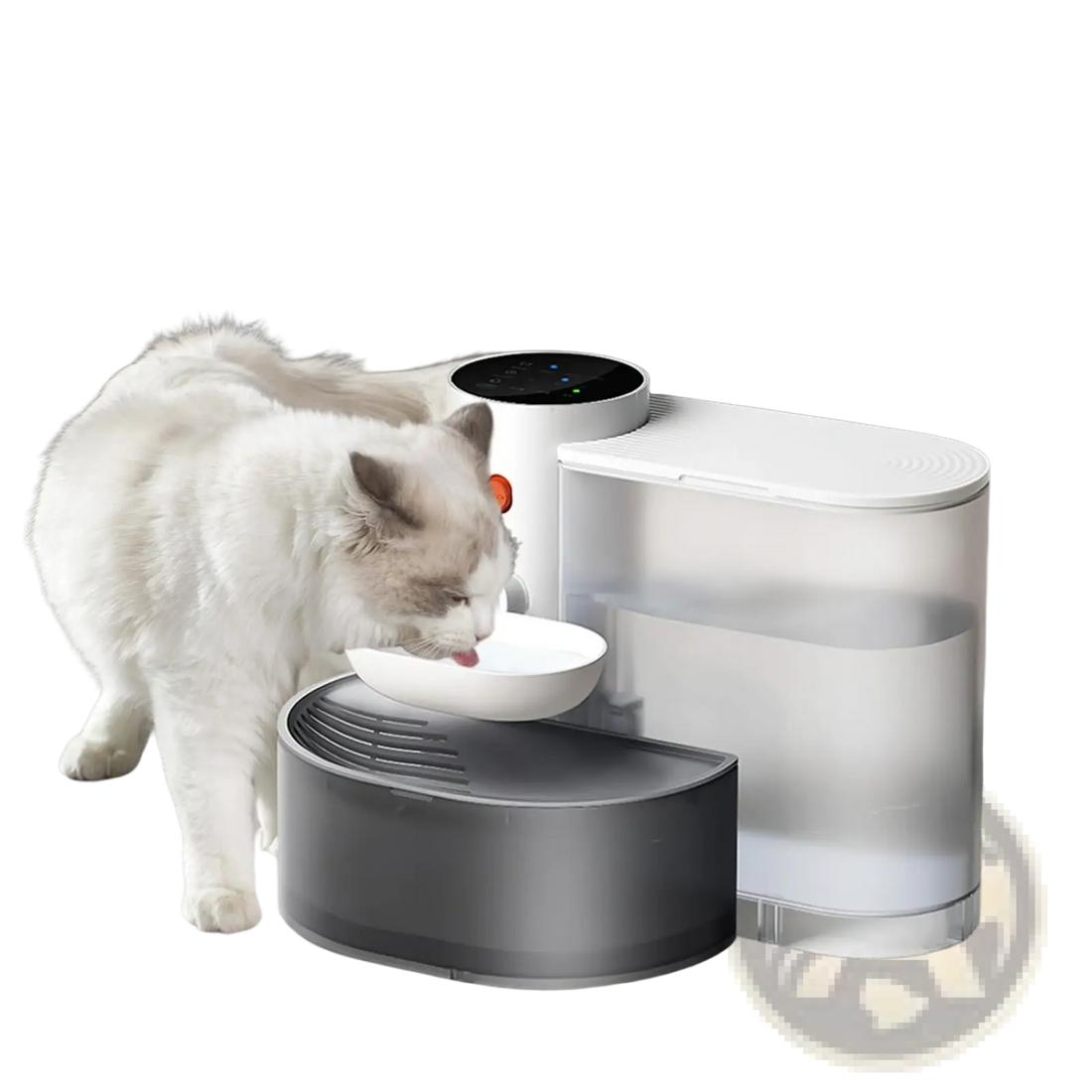 Smart Pet Water Fountain 3l Cordless Rechargeable Bowl